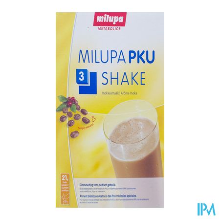Milupa Pku 3 Shake Mokka Zakje 10x50g 2