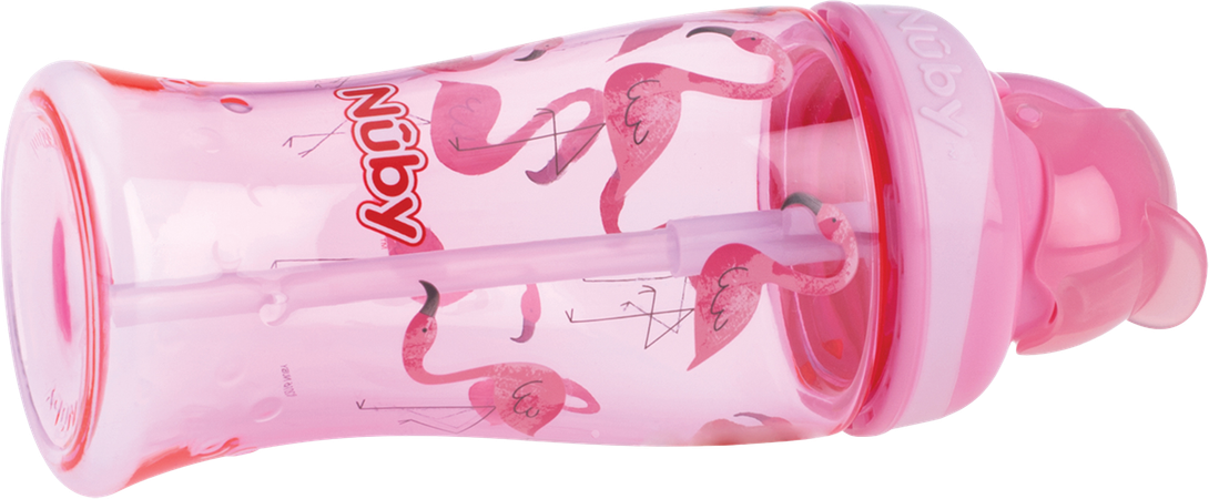 Nuby Gobelet Flip-it En Tritan 360ml Rose 3ans+ 8