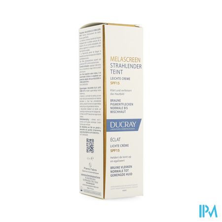 Ducray Melascreen Eclat Creme Licht Ip15 40ml