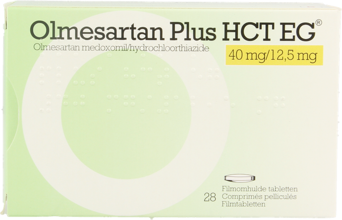 Olmesartan Plus Hct EG 40Mg/12,5Mg Filmomh Tabl 28 3