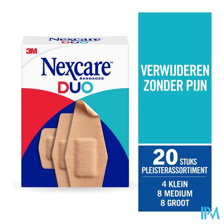 Nexcare 3m Duo Pleister Assorti 20 30
