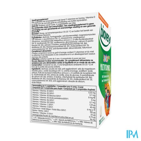 Biover Multivitamine Junior Comp 120 1