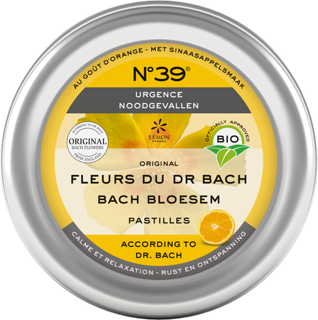 Bachbloesem Bio Pastilles N°39 Noodgevallen 50g 1