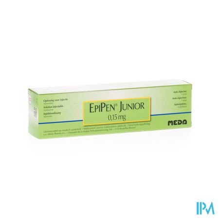 Epipen 0,15mg Patroon 0,3ml Opl Inj 0,5mg/ml