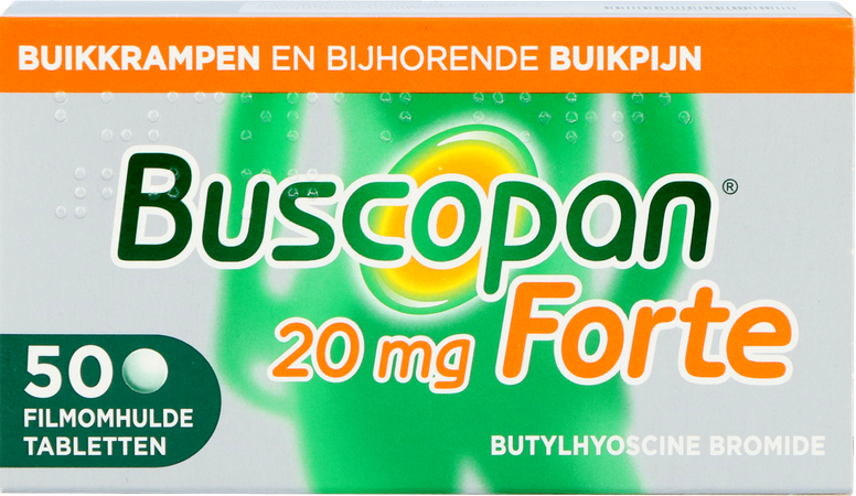 Buscopan Forte 20mg Filmomh Tabl 50 7