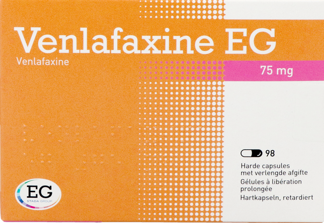 Venlafaxine EG  75 Mg Caps Verlengde Afgifte 98 1
