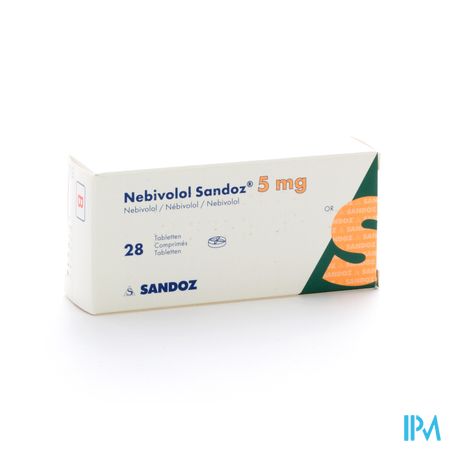 Nebivolol Sandoz Tabl 28 X 5mg