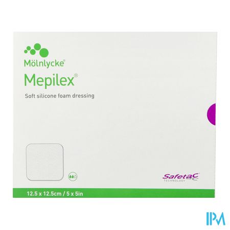 Mepilex Pans Mousse Sil Abs Ster 12,5x12,5cm 5 2