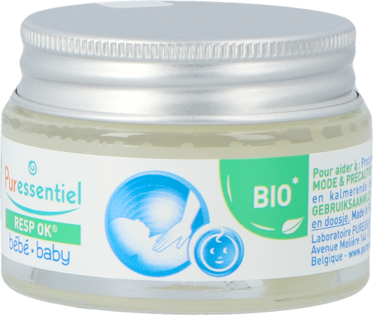 Puressentiel Ademhaling Massagebalsem Baby 30ml 5