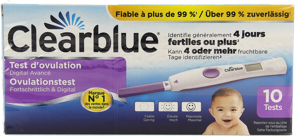 Clearblue Advanced Test Ovulation 10 4
