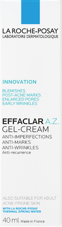 Lrp Effaclar A.z. Gel-creme 40ml 3