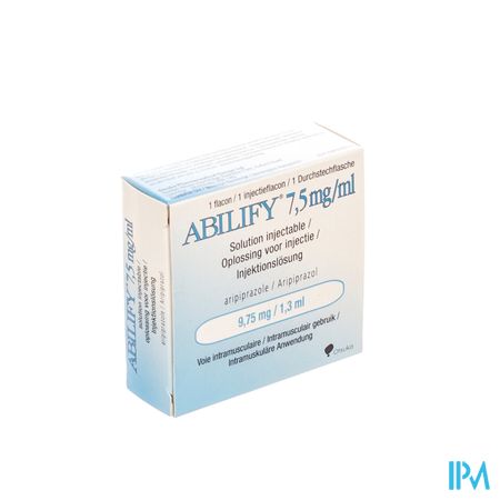Abilify 7,5mg/ml Sol Inj. Fl 1 9,75mg(1,3ml) 1