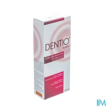 Dentio Rouge 0,05% Bain De Bouche 250ml