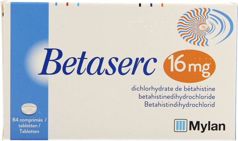 Betaserc Comp 84 X 16mg 3