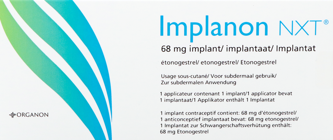 Implanon Nxt Orifarm Impl Subcut 68mg Pip 1