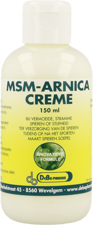 Msm Arnica Creme 150ml Deba 3