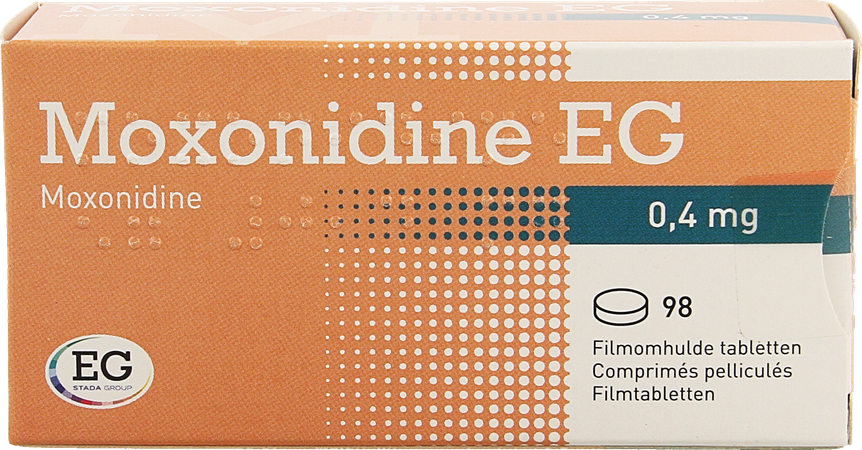 Moxonidine EG Tabl 98X0,4Mg 1