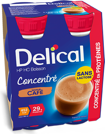 Delical Geconcentr. Koffie 4x200ml 2