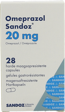 Omeprazol Sandoz Caps Enter 28 X 20mg 2