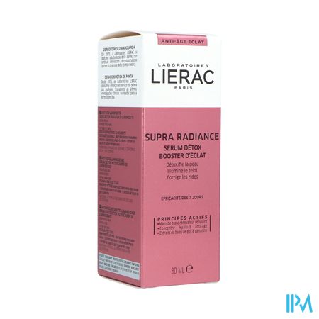 Lierac Supra Radiance Serum Detox Booster Fl 30ml