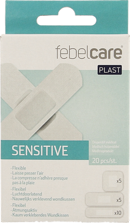 Febelcare Plast Sensitive Mix 20 3