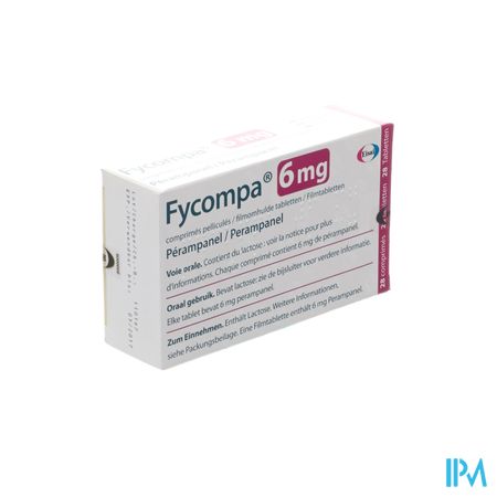 Fycompa 6mg Omhulde Tabl 28 X 6mg