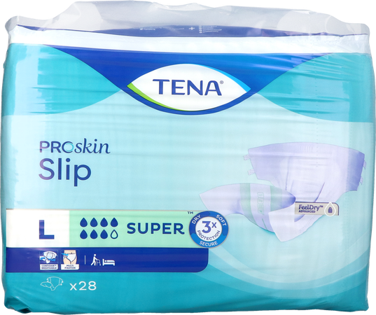 Tena Proskin Slip Super Large 28 4