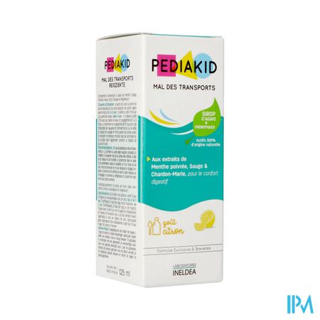 Pediakid Mal Des Transports Sol Buv Fl 125ml