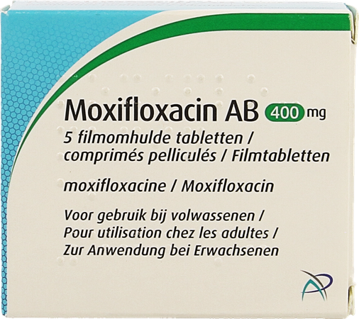 Moxifloxacin Ab 400mg Filmomh Tabl 5 X 400mg 1