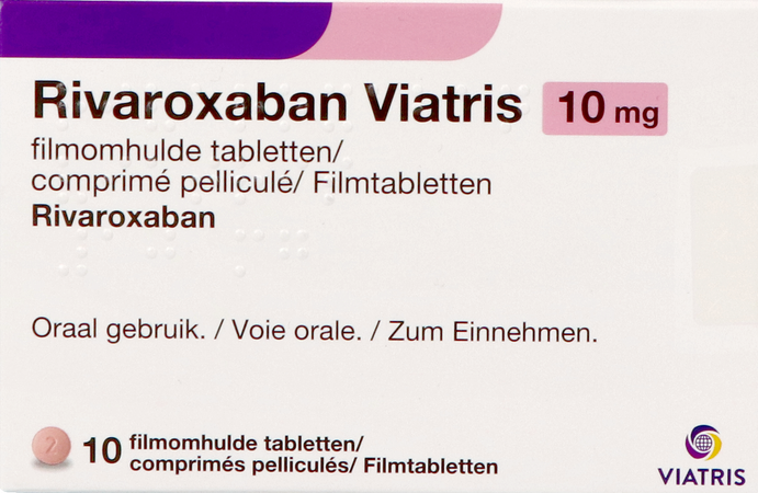 Rivaroxaban Viatris 10mg Filmomh Tabl 10 2