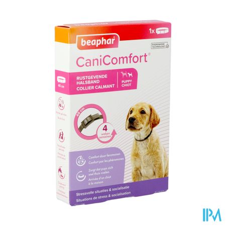 Beaphar Canicomfort Rustgevende Halsband Pup 45cm