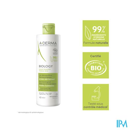 Aderma Biology Micellaire Melk Dermatolog. 400ml 14
