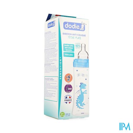 Dodie Zuigfles Sensation+ Garcon 330ml