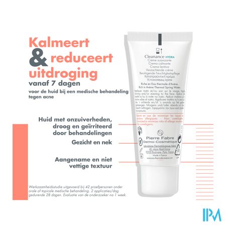 Avene Cleanance Hydra Creme Verzachtend 40ml 10