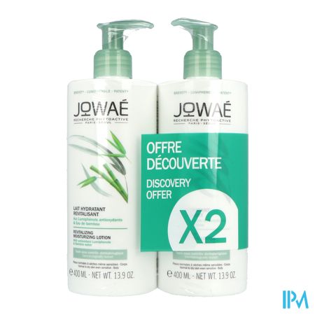 Jowae Melk Hydra Revitalis.lichaam Pompfl 2x400ml 1