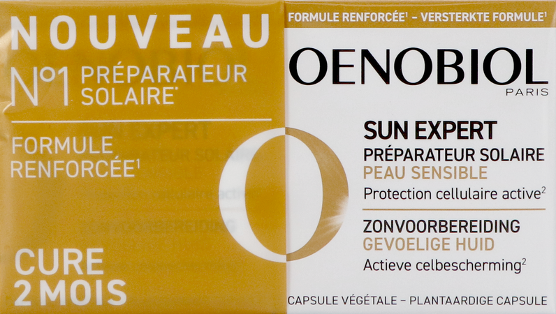 Oenobiol Sun Expert Peau Sens. Caps 2x30 2