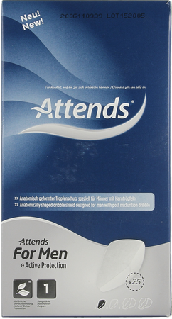 Attends For Men Shield 1 Incontinentie Inleg 25 1