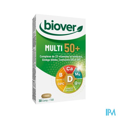 Biover Multivitamine 50+ Tabl 30