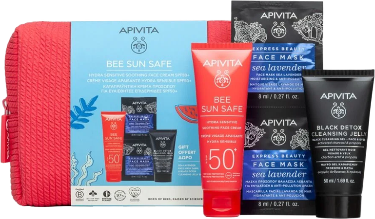 Apivita Bee Sun Safe Hydra Sens. Cr Spf50+ 4 Prod. 1