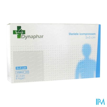 Dynaphar Kompres 8pl 5,0x 5,0cm 40 35201 3