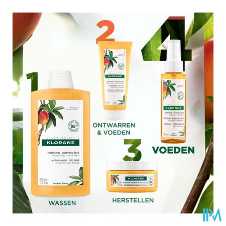 Klorane Capil. Olie Mango 100ml 9