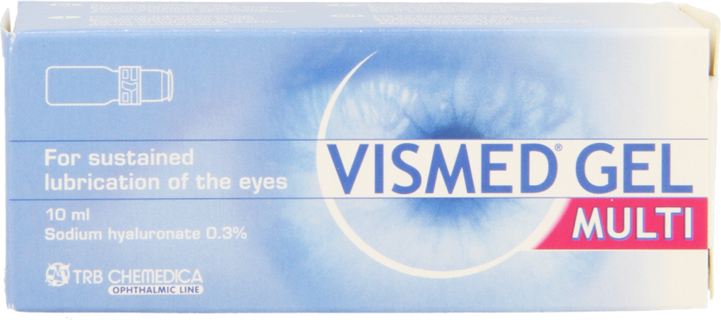 Vismed Gel Multi Lubrifiant Oculaire 0,3% Fl 10ml 1