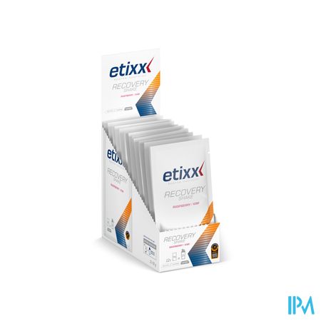 Etixx Recovery Shake Rasp/kiwi 12x50g 2