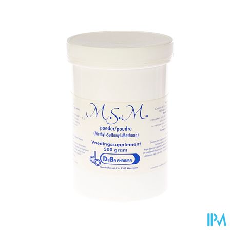 Msm Pdr Soluble/ Oplosb 500g Deba 2