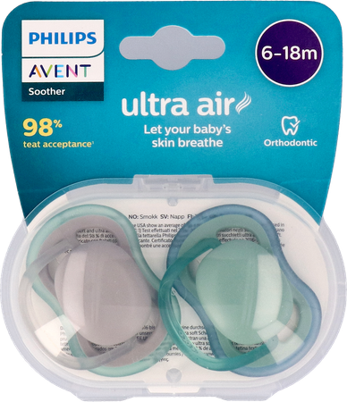 Philips Avent Fopspeen +6m Air Neutral 1