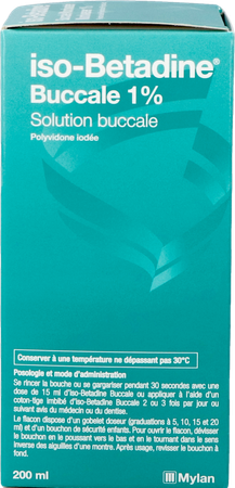 Iso Betadine 1% Nf Mondwater 200ml Ready To Use 4