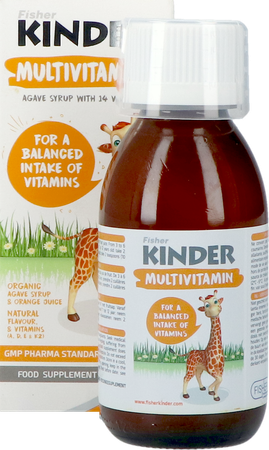 Fisher Kinder Multivitamines Sirop 125ml 5