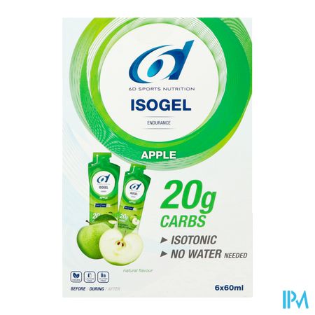 6d Sixd Isogel Apple 6x60ml 3