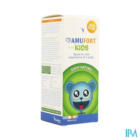 Amufort Kids Siroop Zonder Suiker 150ml 2