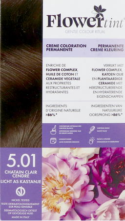 Flowertint Licht As Kastanje 5.01 140ml 4